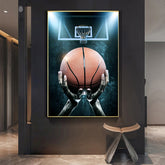 Canvas - I love Basketball